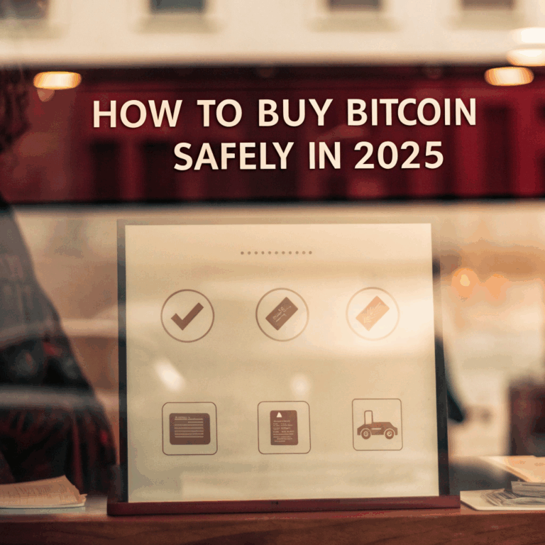 How to Buy Bitcoin Safely in 2025 – Step-by-Step Beginner’s Guide