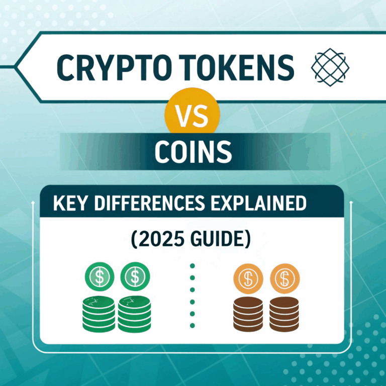 What Are Crypto Tokens vs Coins? Key Differences Explained (2025 Guide)