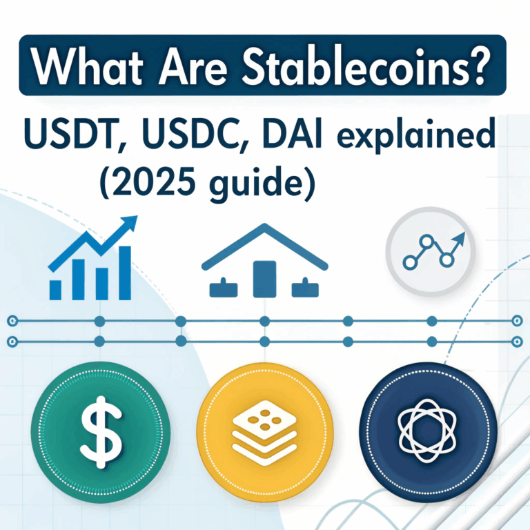 What Are Stablecoins? USDT, USDC, DAI Explained (2025 Guide)