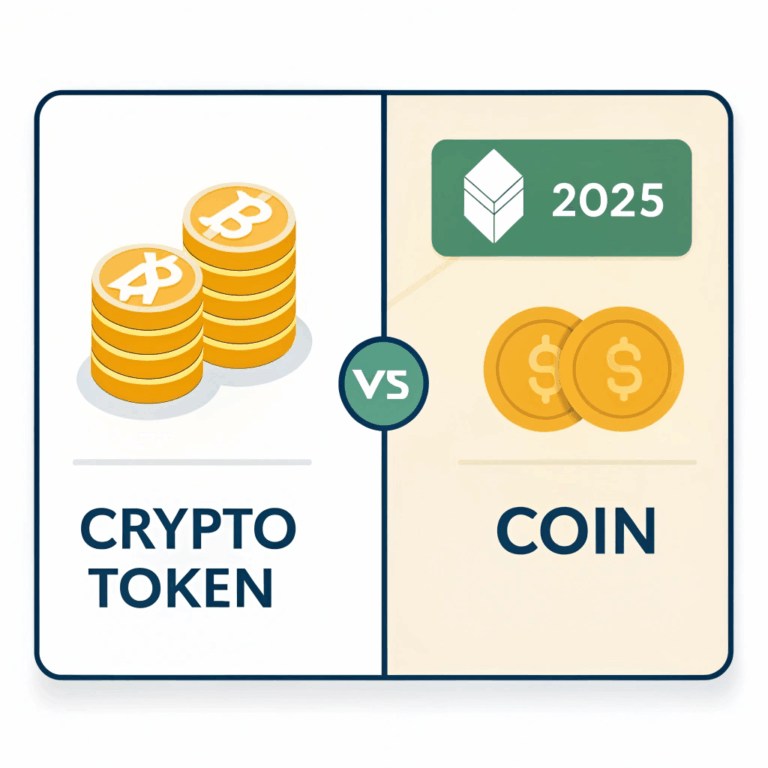 What is a Crypto Token vs. a Coin? Simple Explanation for Beginners (2025)